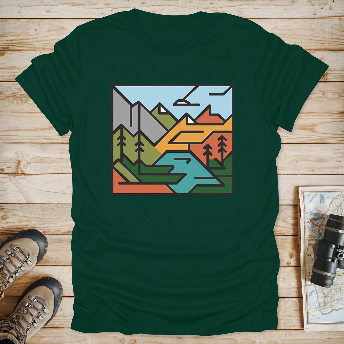 Abstract Nature T-Shirt