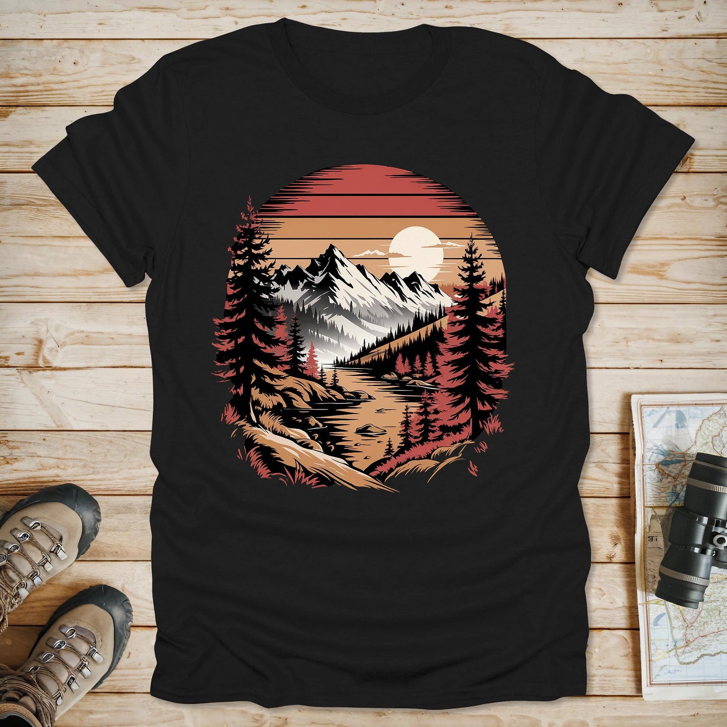 Sunset Landscape T-Shirt