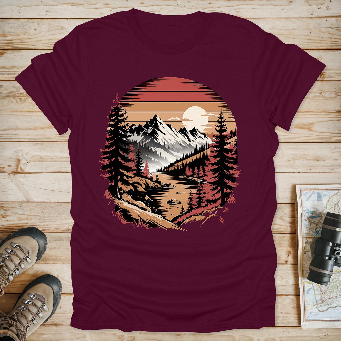 Sunset Landscape T-Shirt
