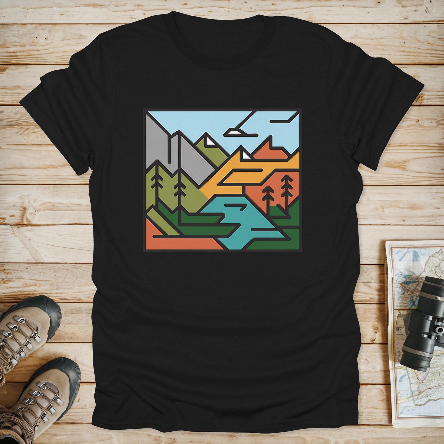 Abstract Nature T-Shirt