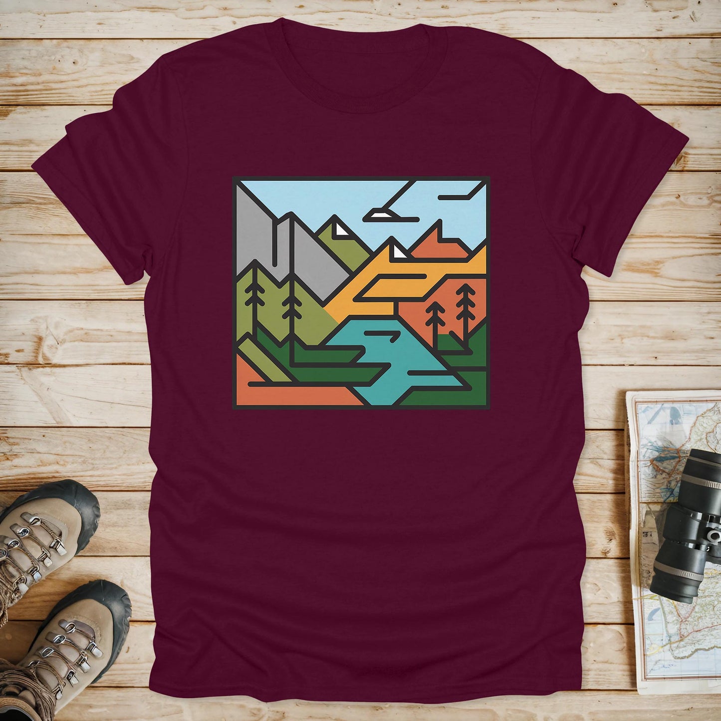 Abstract Nature T-Shirt