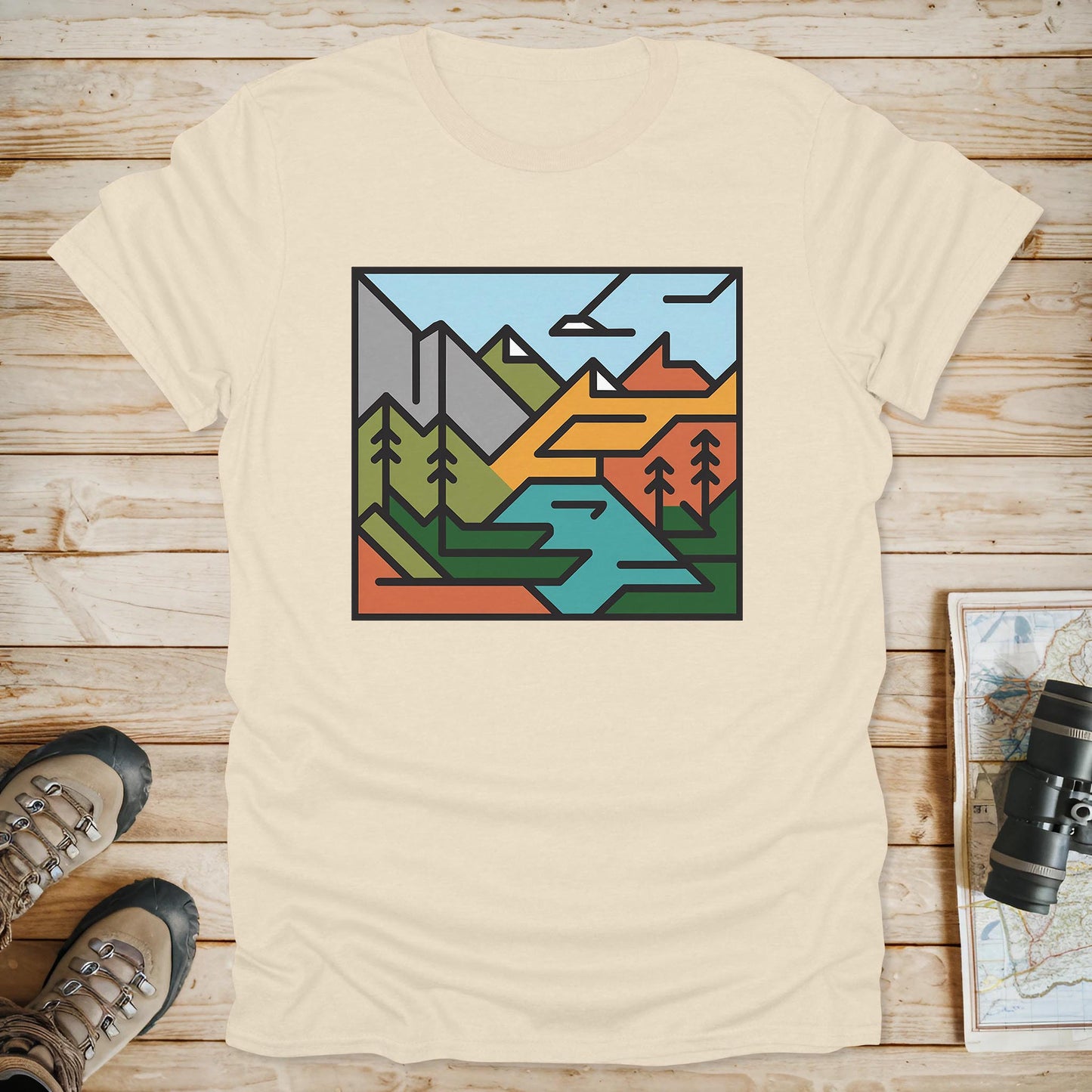 Abstract Nature T-Shirt