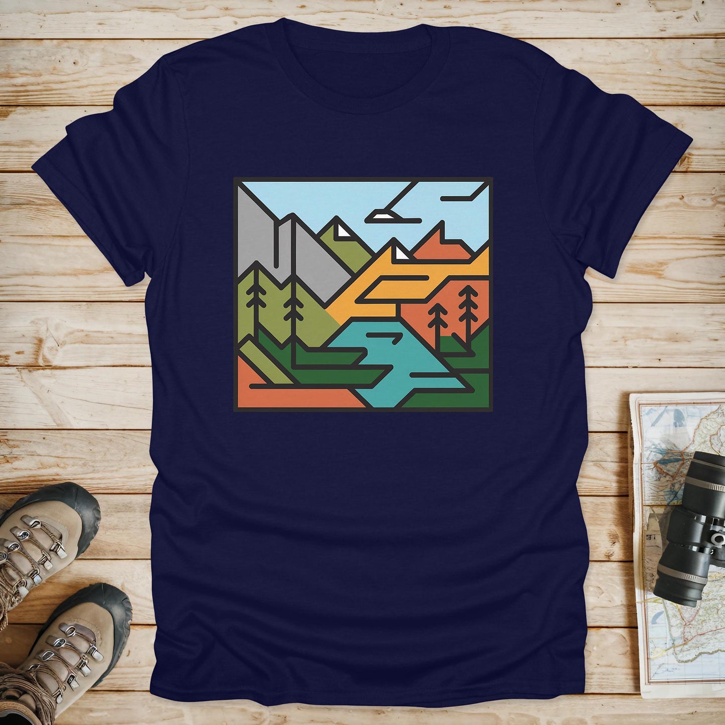 Abstract Nature T-Shirt