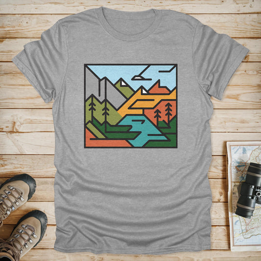 Abstract Nature T-Shirt