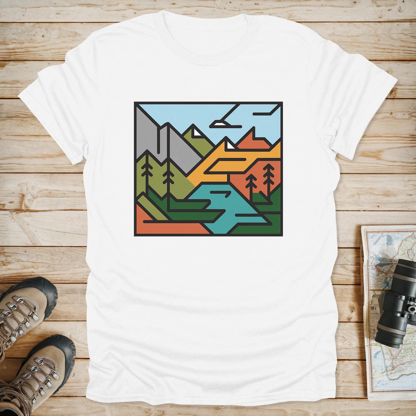 Abstract Nature T-Shirt