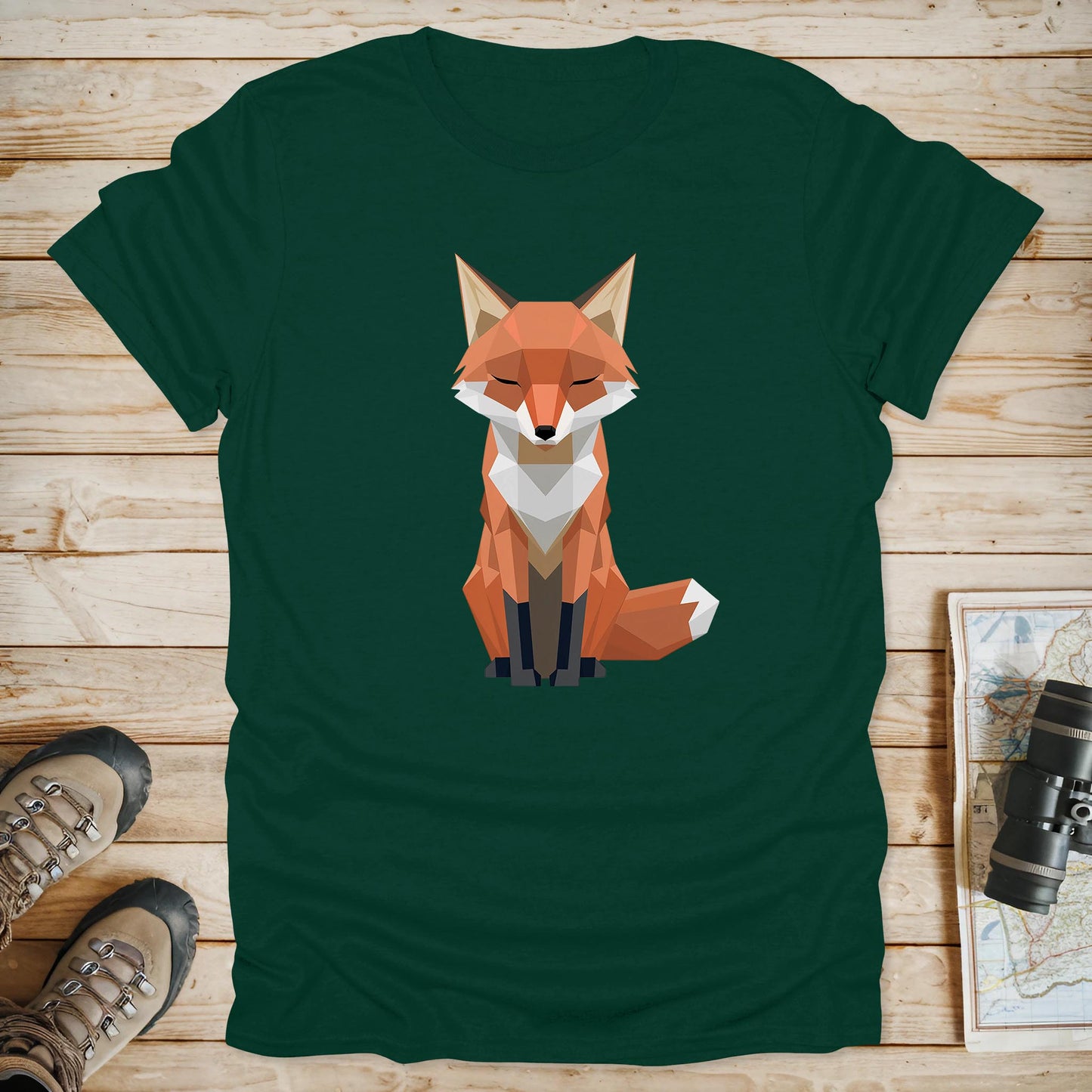 Geometric Fox T-Shirt