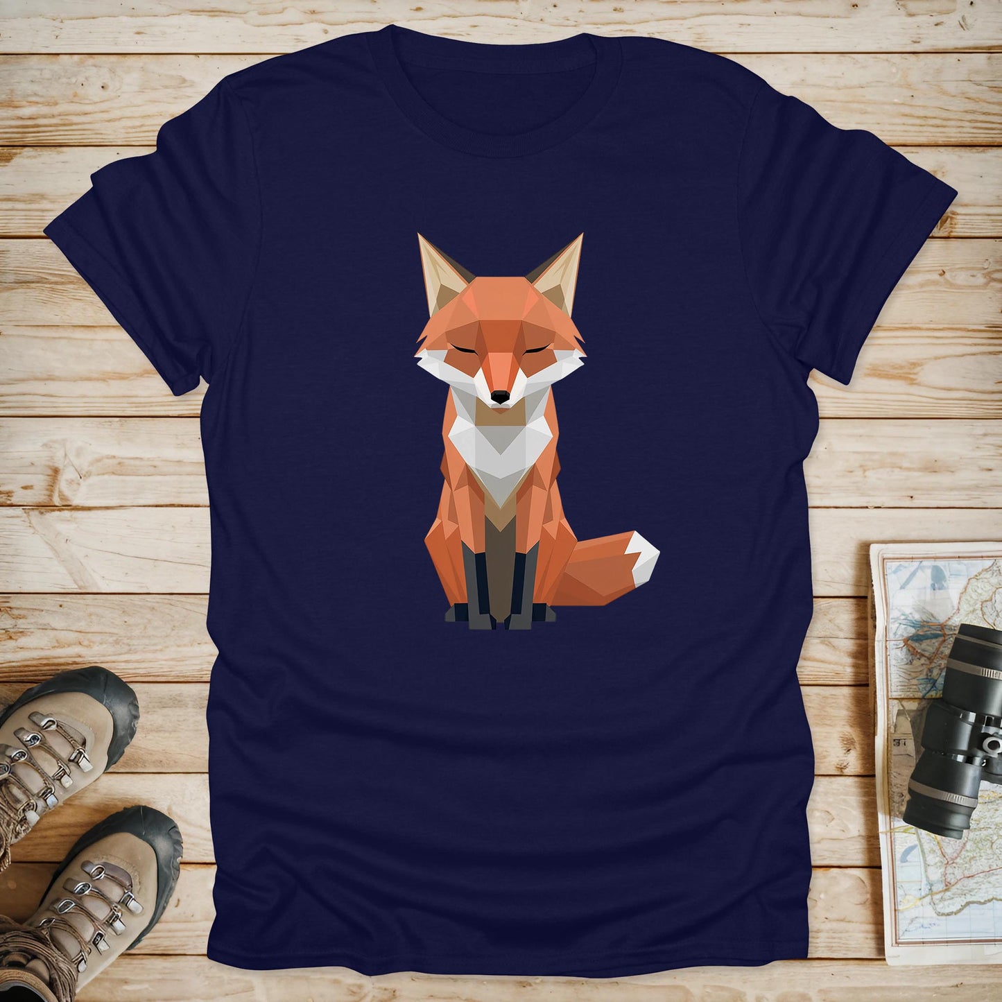 Geometric Fox T-Shirt