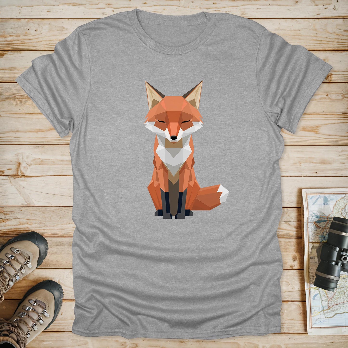 Geometric Fox T-Shirt