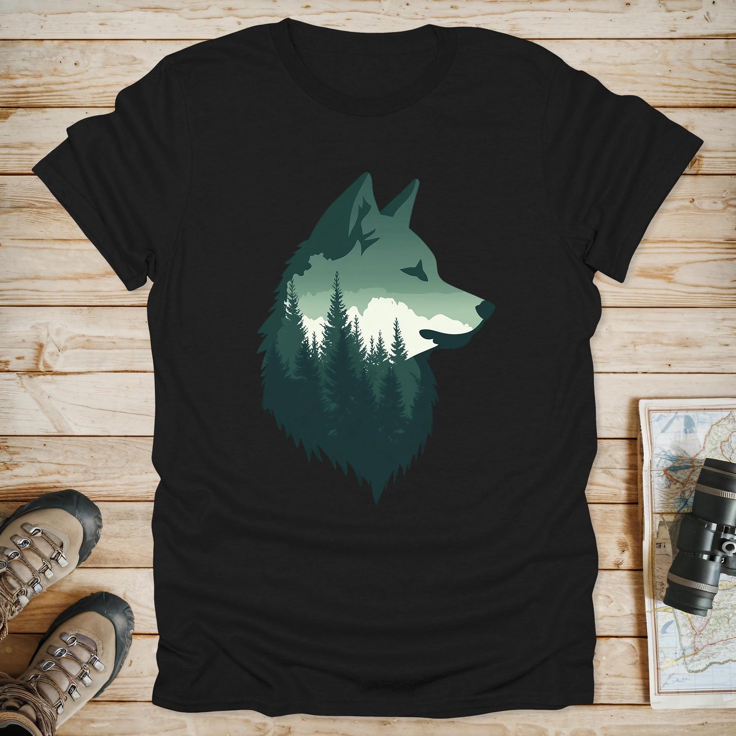 Minimalist Wolf T-Shirt