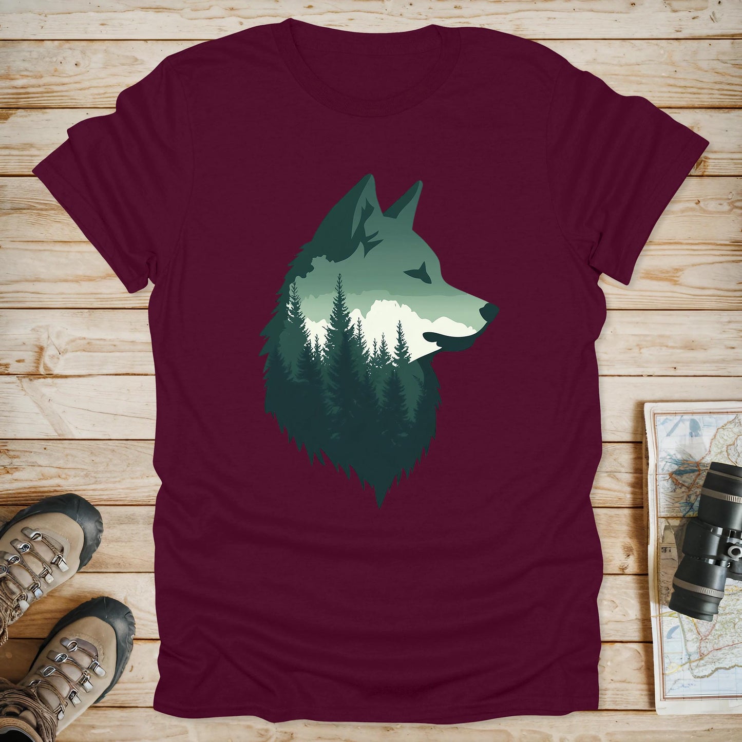 Minimalist Wolf T-Shirt