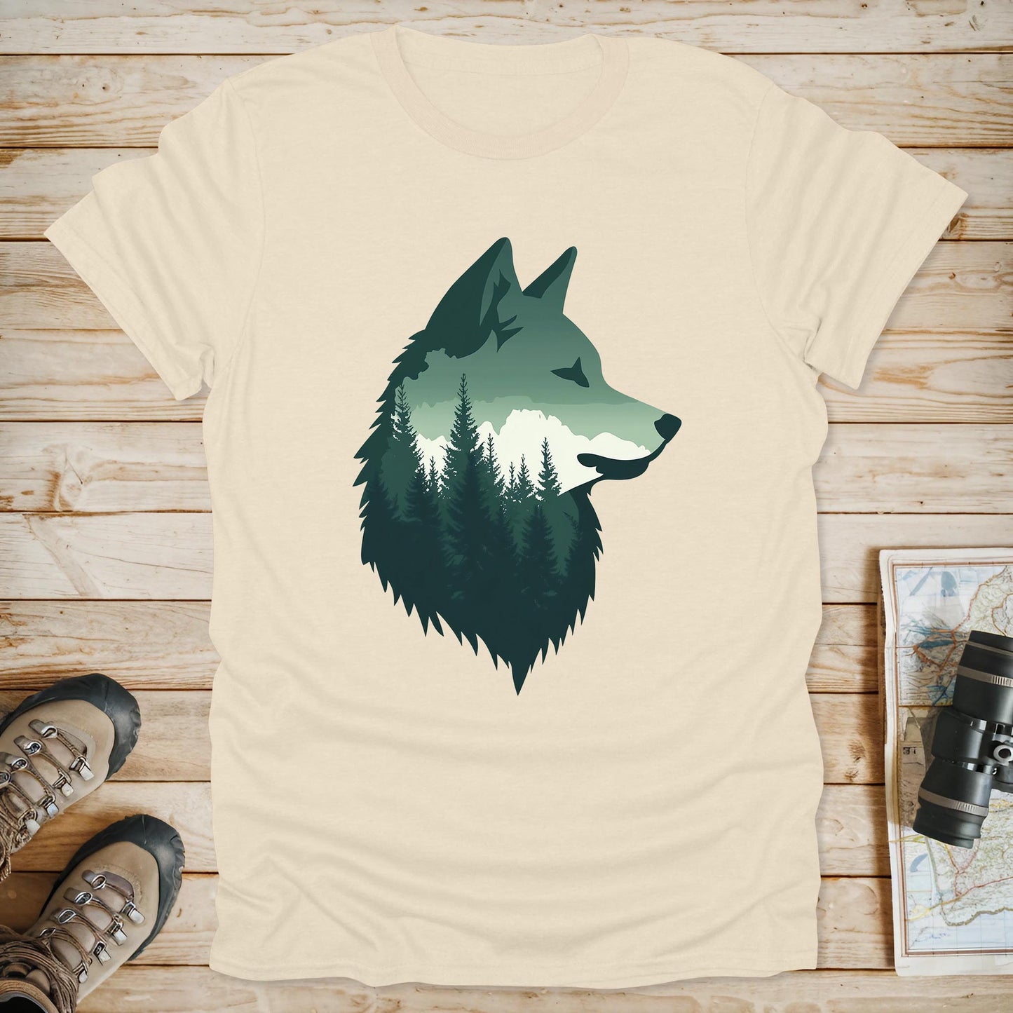 Minimalist Wolf T-Shirt