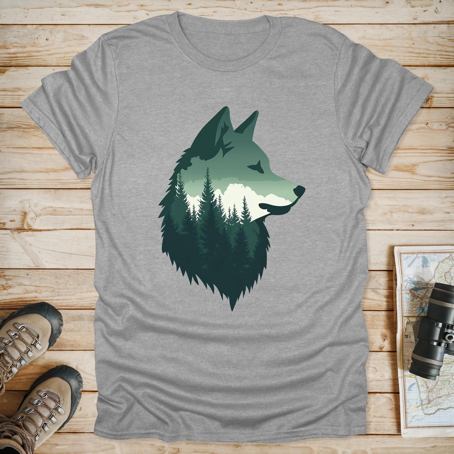 Minimalist Wolf T-Shirt