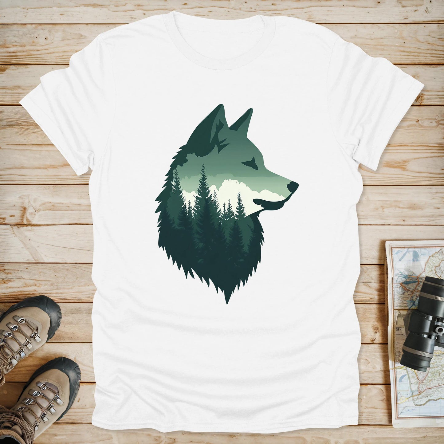 Minimalist Wolf T-Shirt