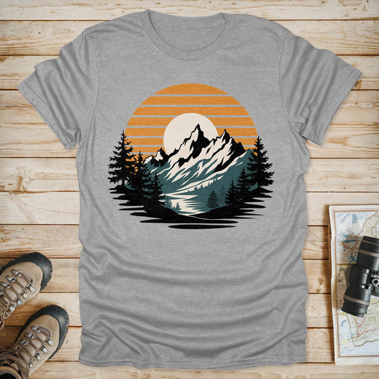 Retro Rising Sun T-Shirt