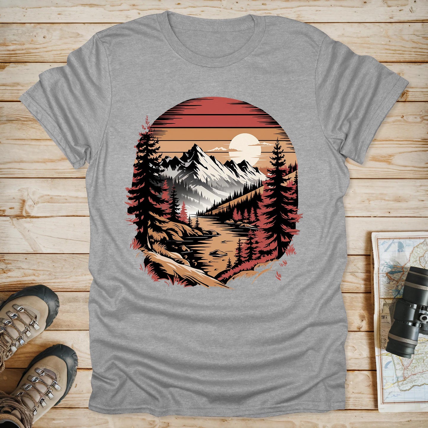 Sunset Landscape T-Shirt